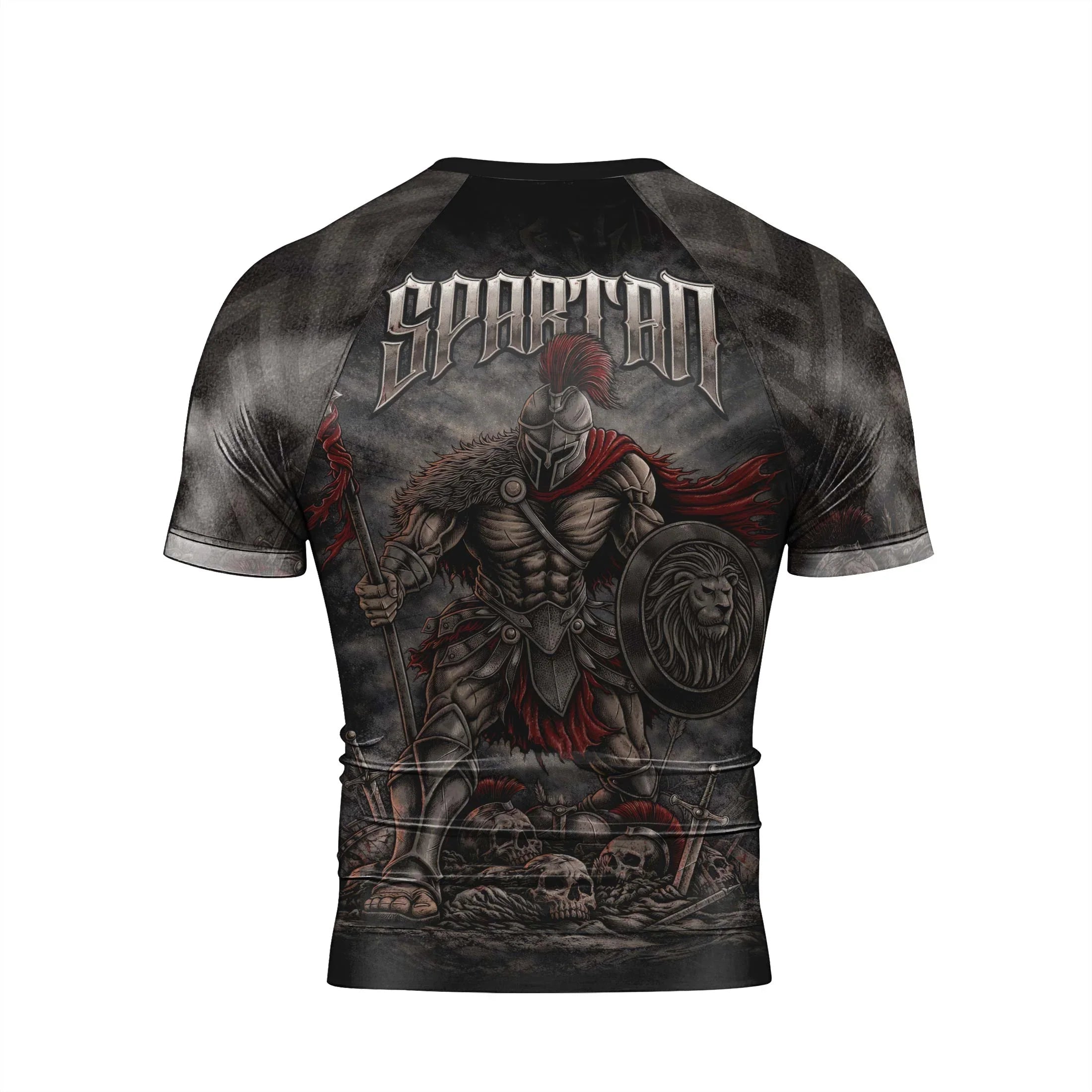 Spartan Rage Men's Short Sleeve Rash Guard
