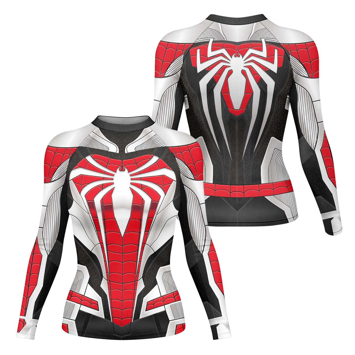 Spider Man Armored Advanced Suit Rash Guard