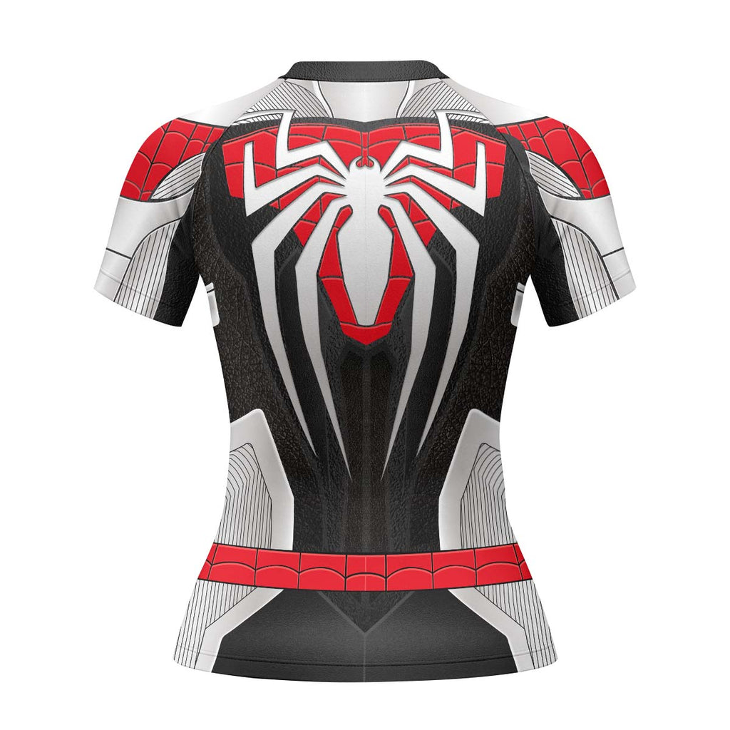 Spider Man Armored Advanced Suit Rash Guard