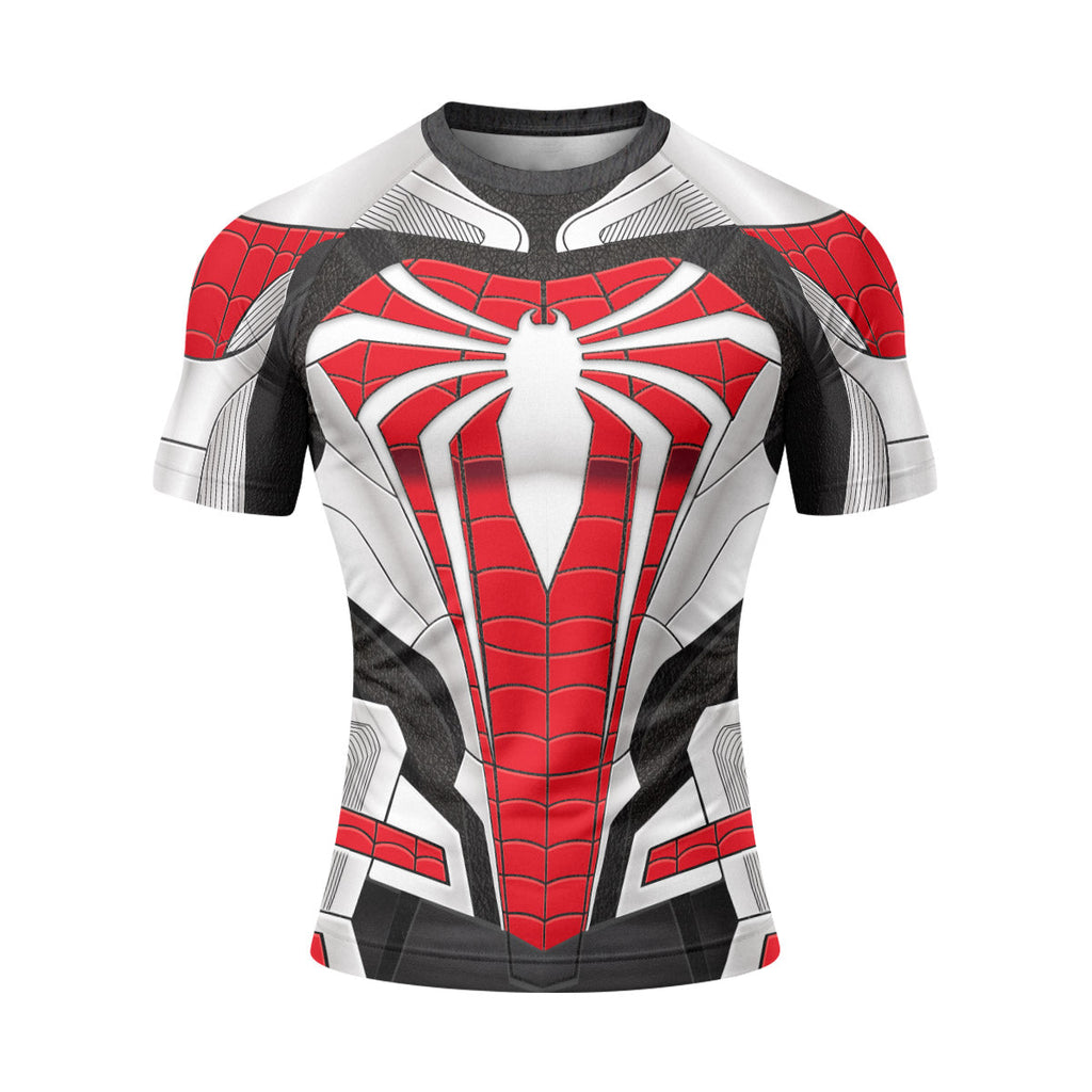 Spider Man Armored Advanced Suit Rash Guard