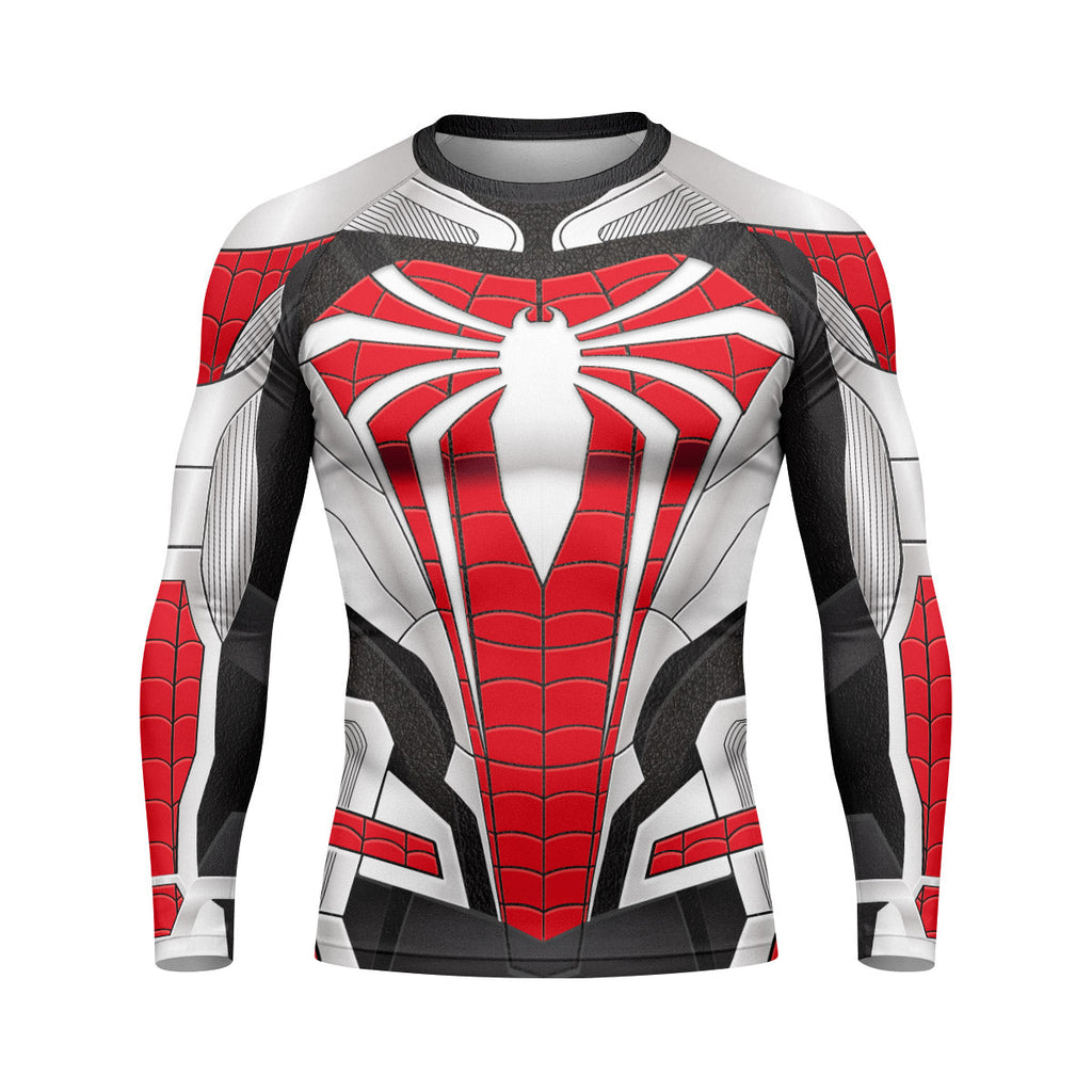 Spider Man Armored Advanced Suit Rash Guard