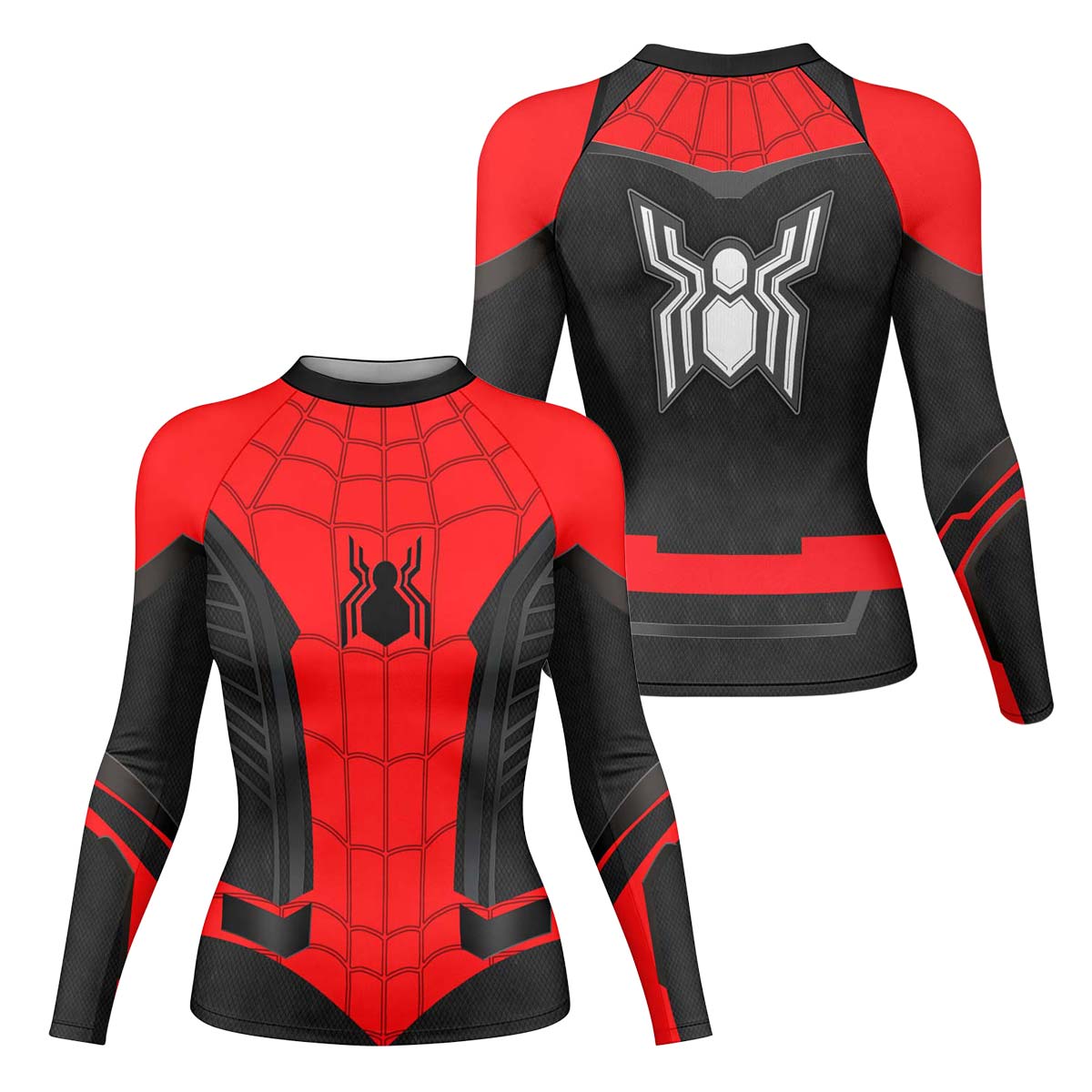 Spider Man BJJ Cosplay Rash Guard