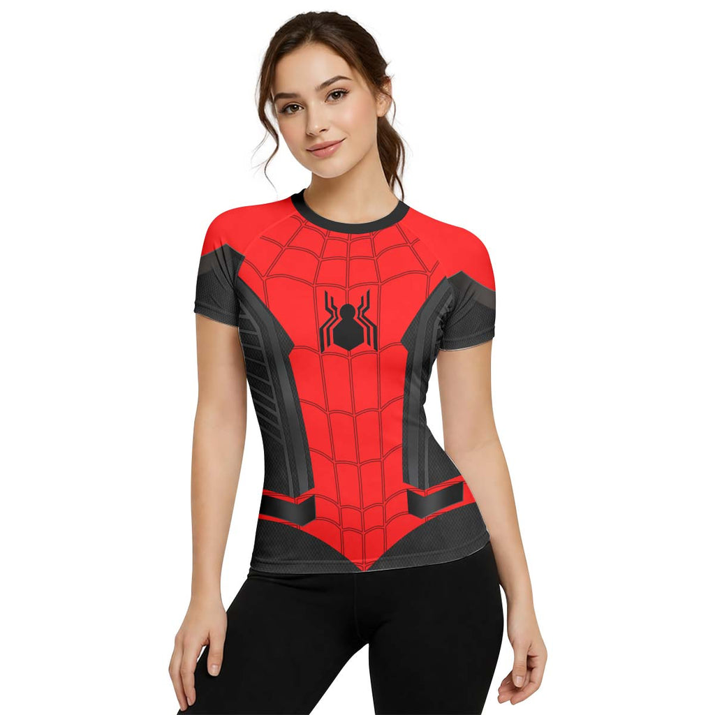 Spider Man BJJ Cosplay Rash Guard