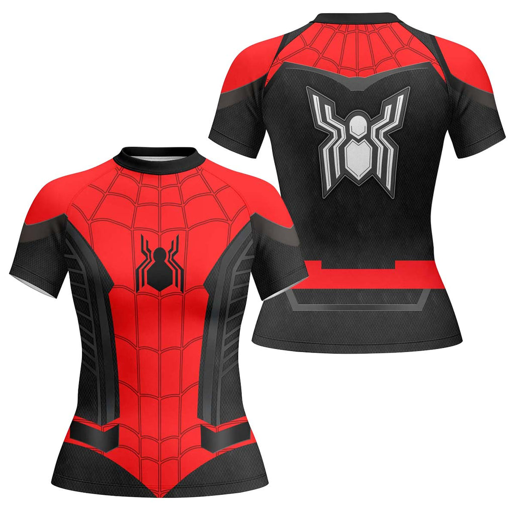 Spider Man BJJ Cosplay Rash Guard