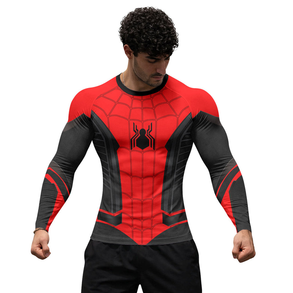 Spider Man BJJ Cosplay Rash Guard
