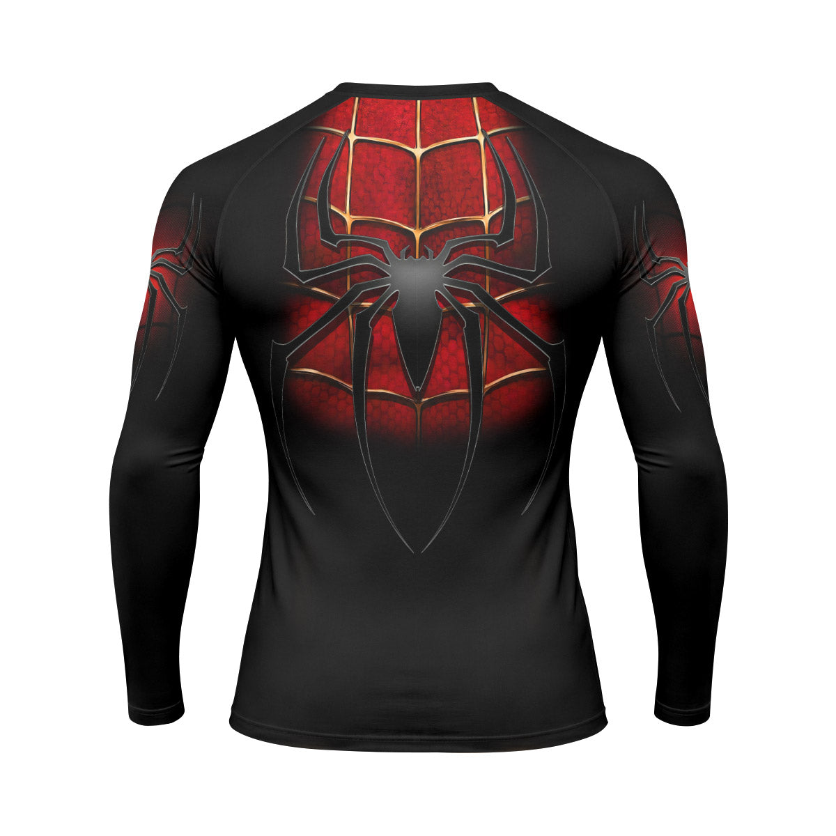 Spider Man Black Red Rash Guard