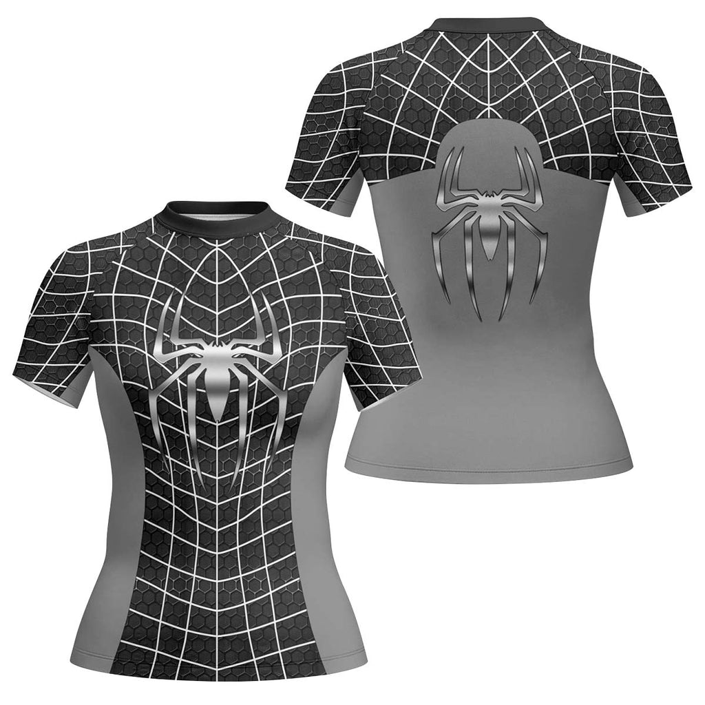 Spider Man Black Suit Rash Guard