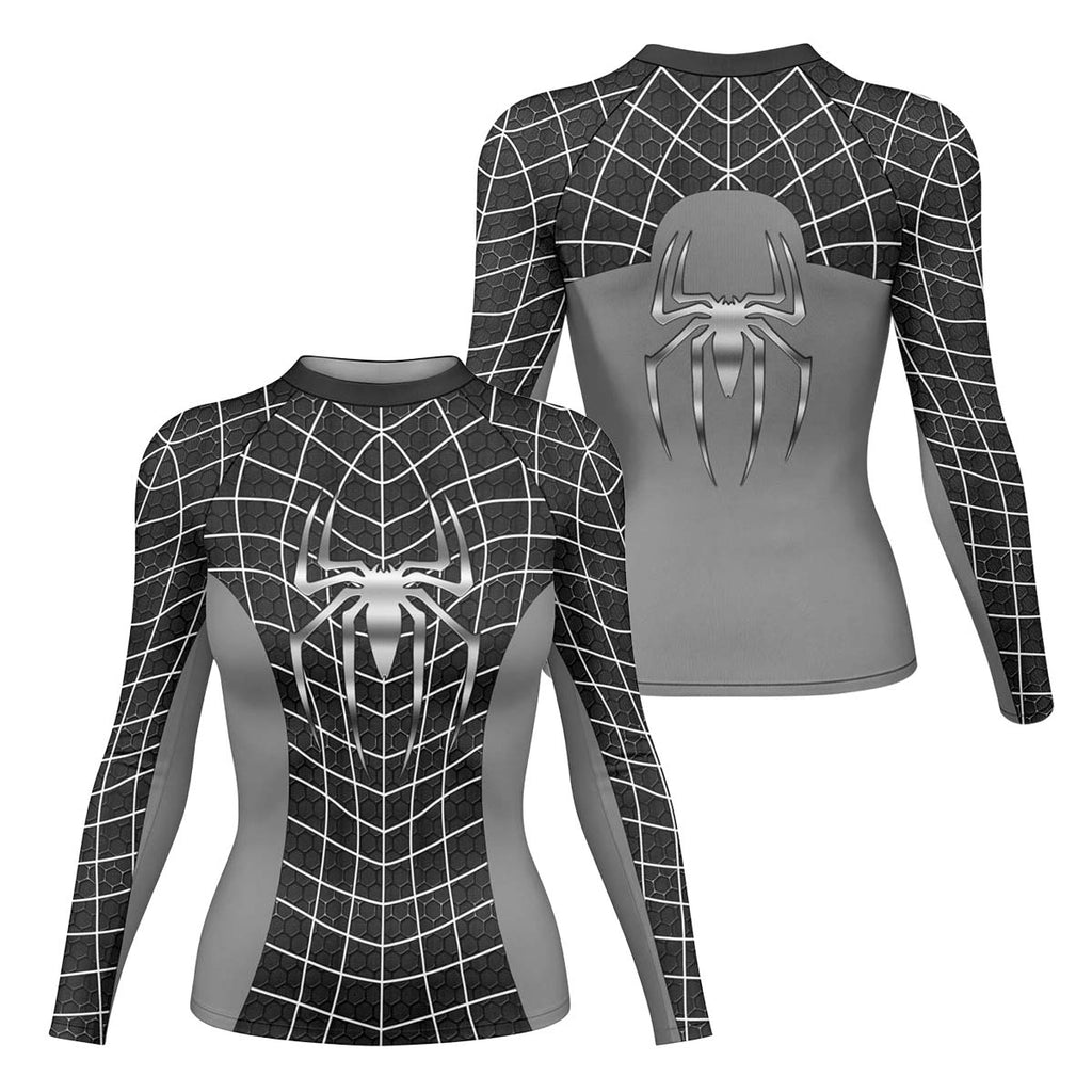 Spider Man Black Suit Rash Guard