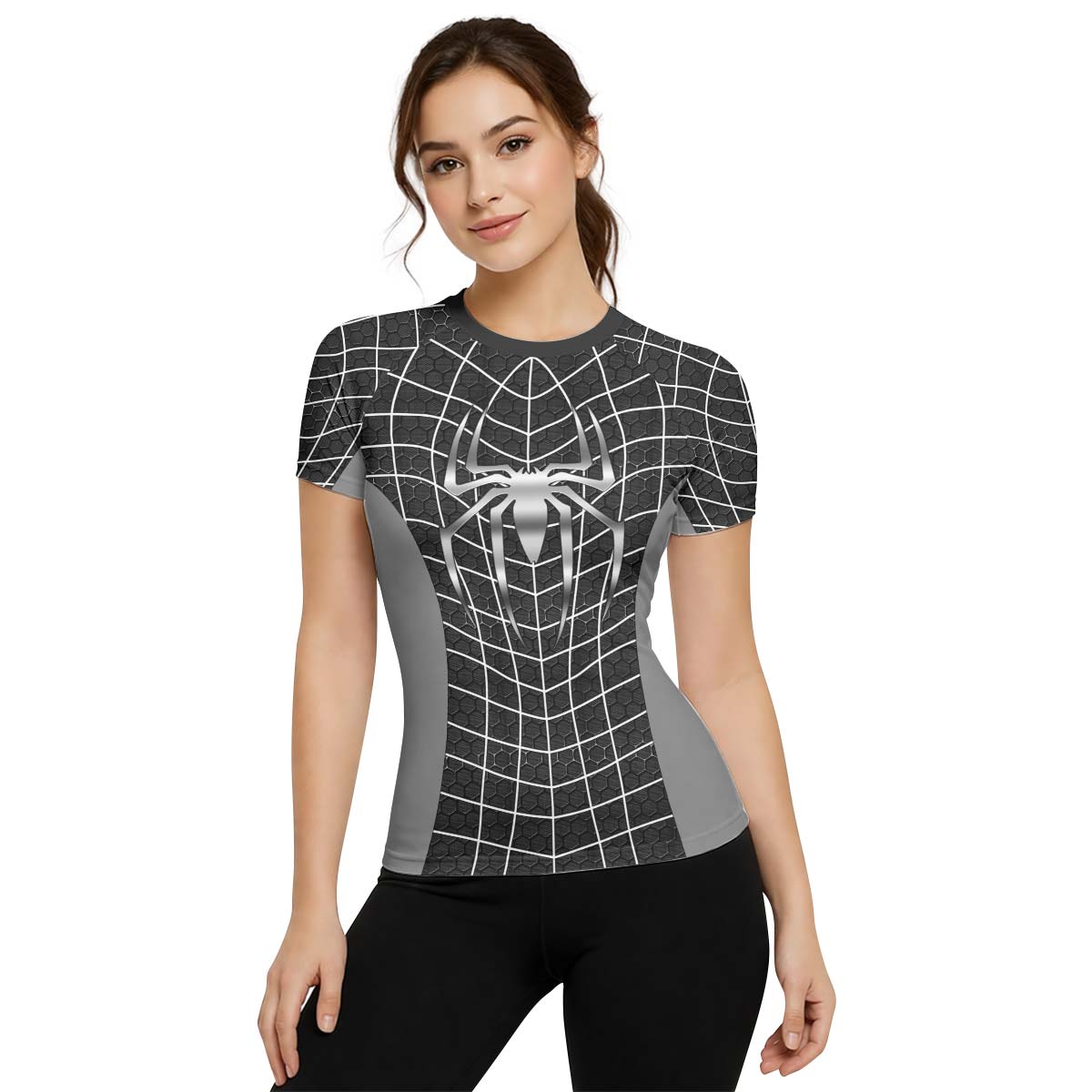 Spider Man Black Suit Rash Guard