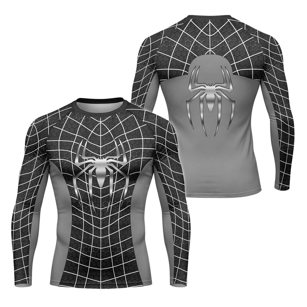 Spider Man Black Suit Rash Guard