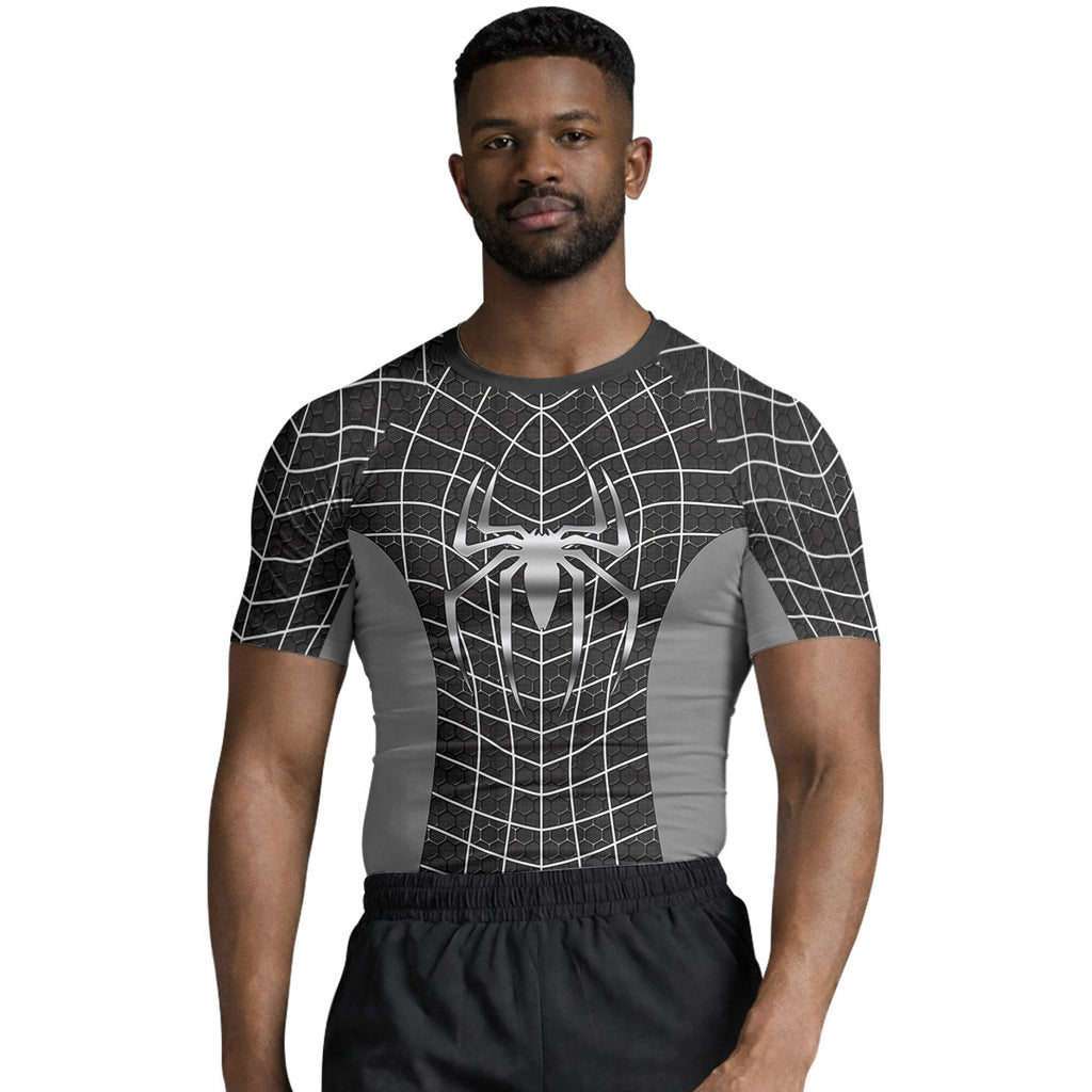 Spider Man Black Suit Rash Guard