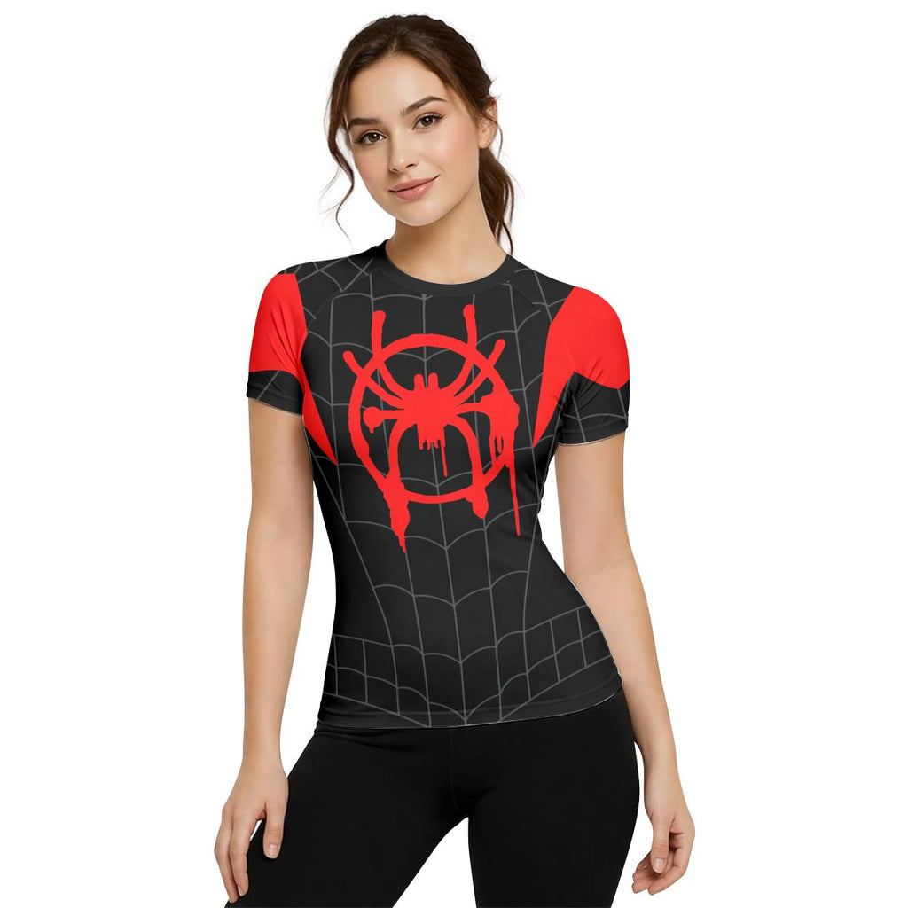 Spider Man Graffiti Rash Guard