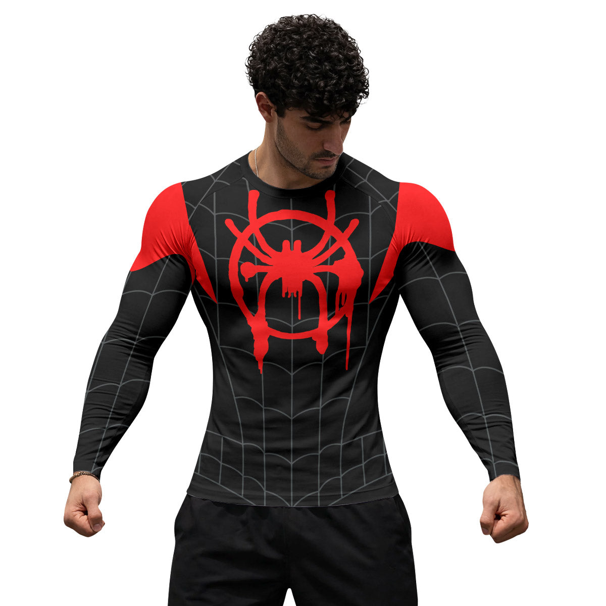 Spider Man Graffiti Rash Guard
