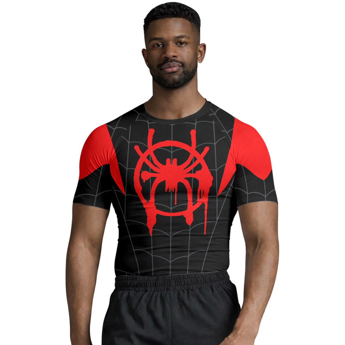 Spider Man Graffiti Rash Guard