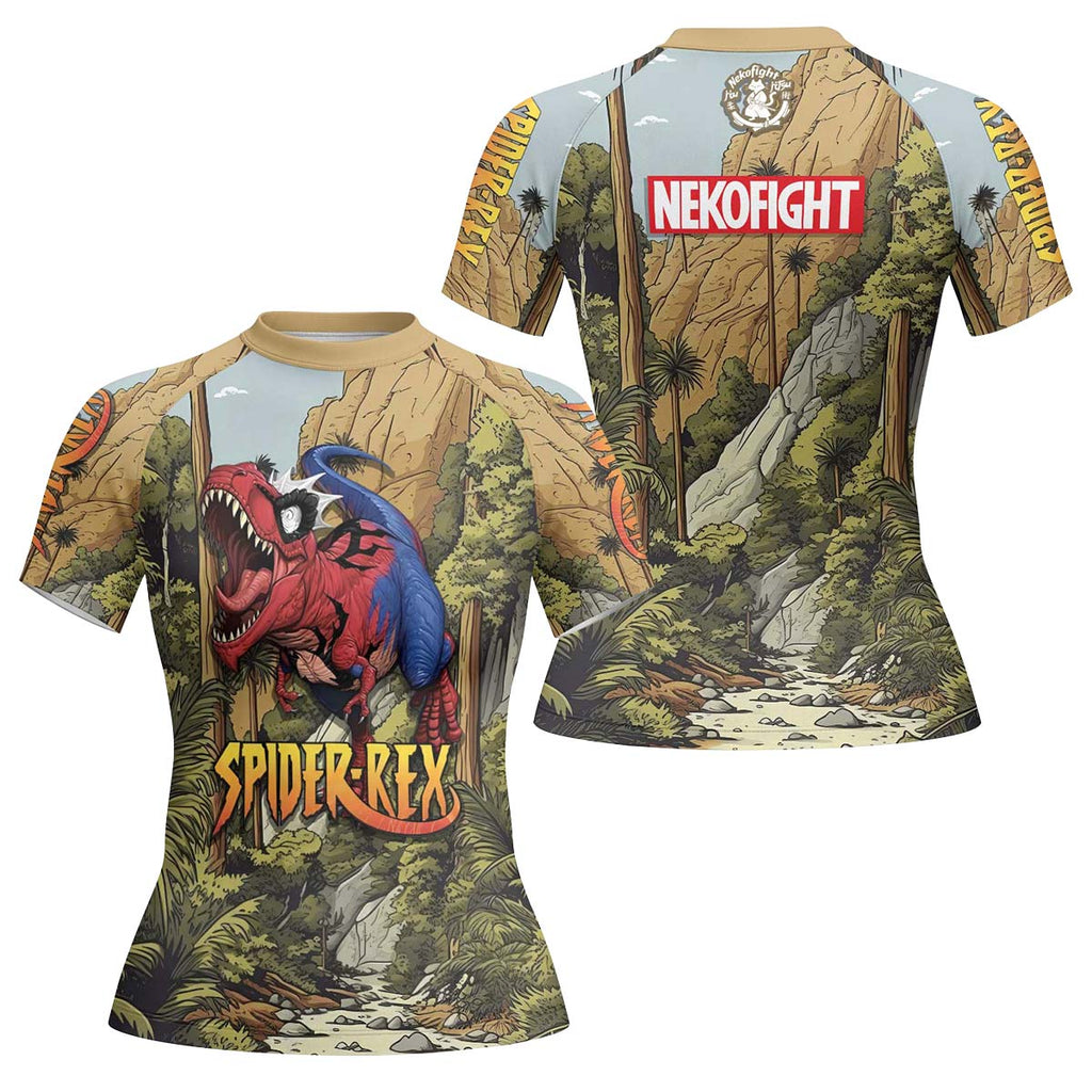 Spider Rex Ancient Time Rash Guard