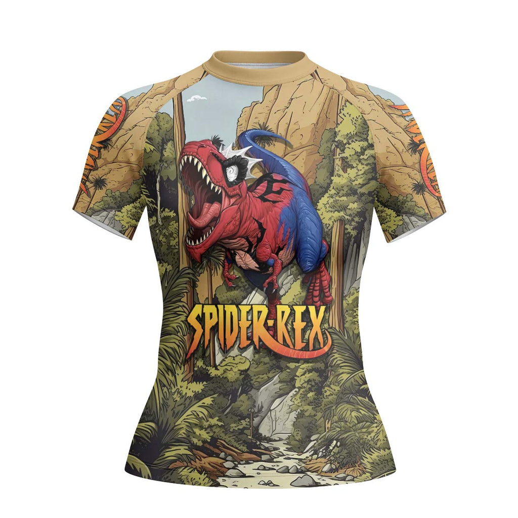 Spider Rex Ancient Time Rash Guard