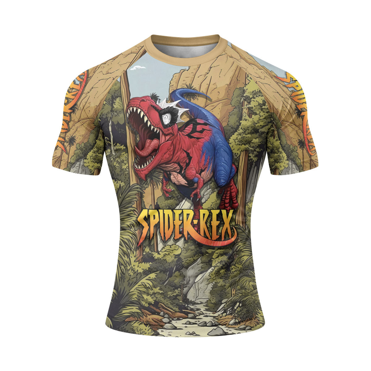 Spider Rex Ancient Time Rash Guard