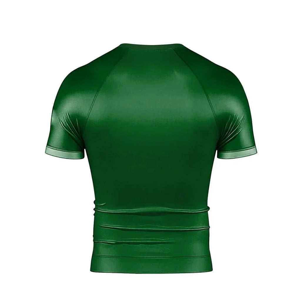 St. Patrick's Day Cosplay Men's Short Sleeve Rash Guard