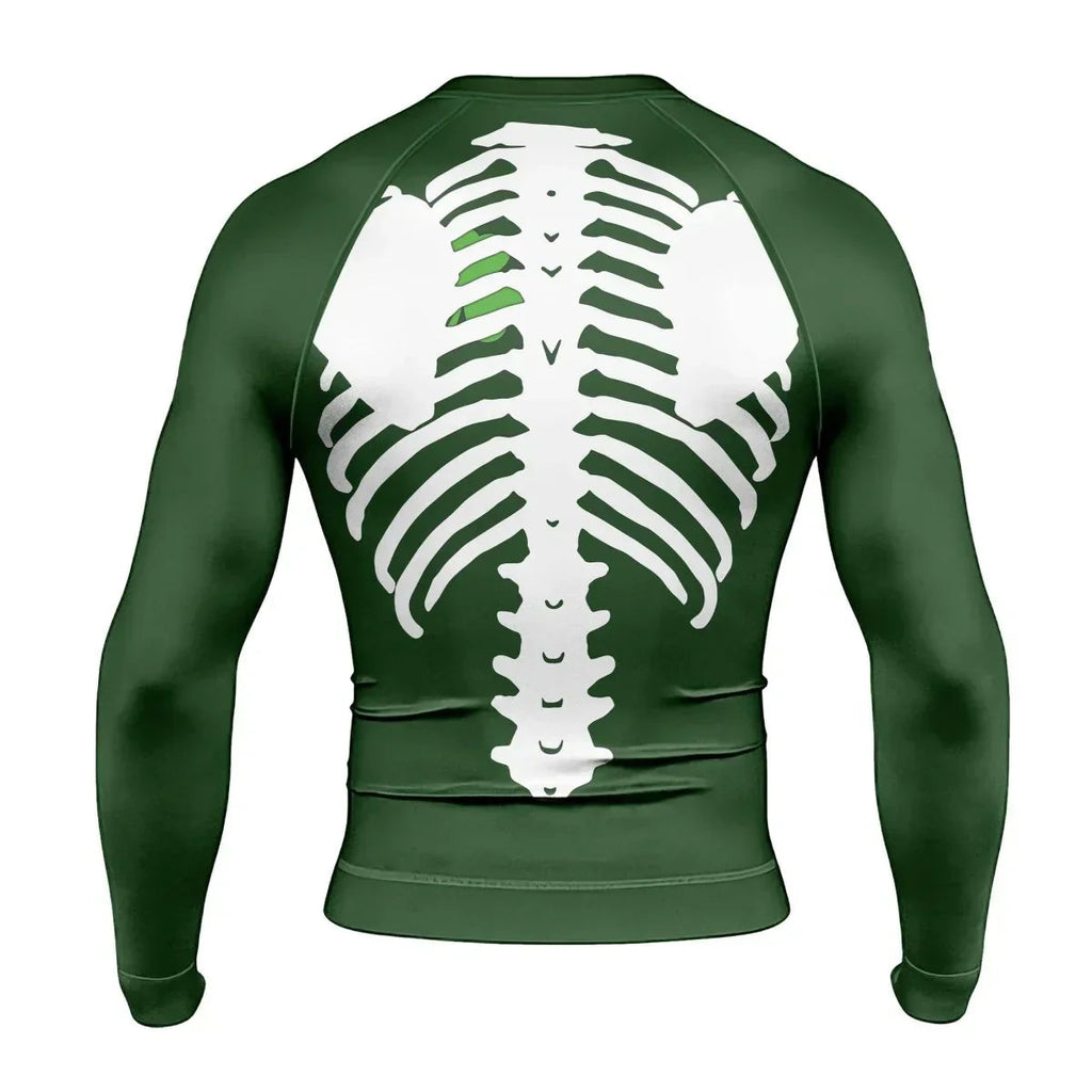 St Patrick's Heart Men's Long Sleeve Rash Guard