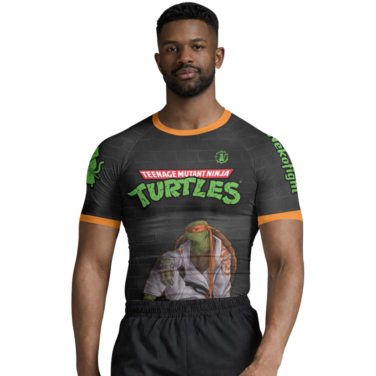 Teen Mutant Ninja Turtle Michelangelo Rash Guard