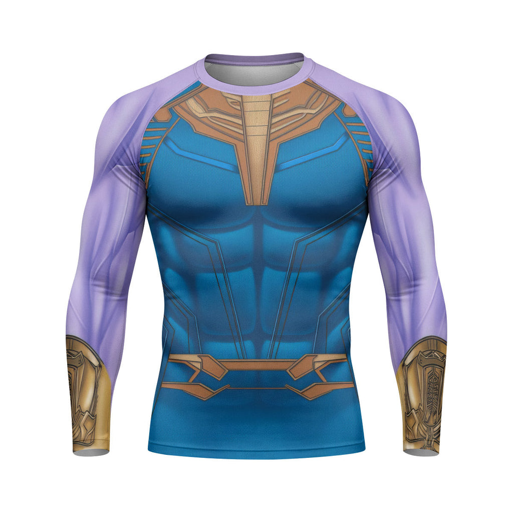 Thanos Cosplay Rash Guard