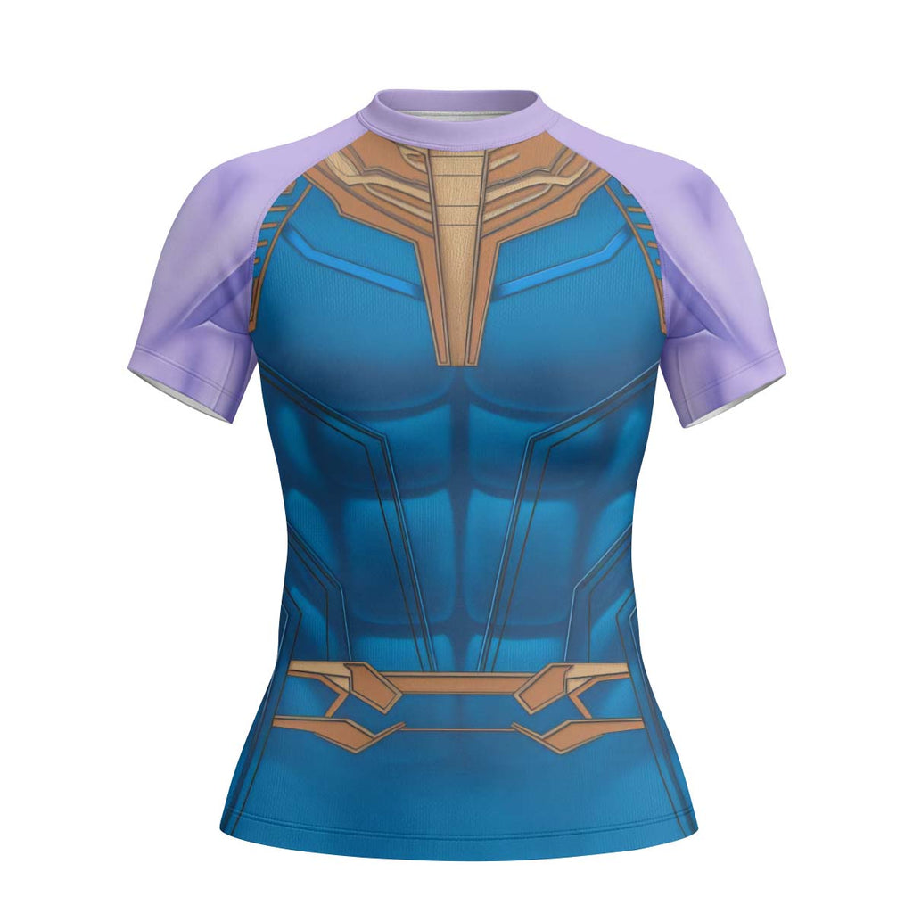 Thanos Cosplay Rash Guard