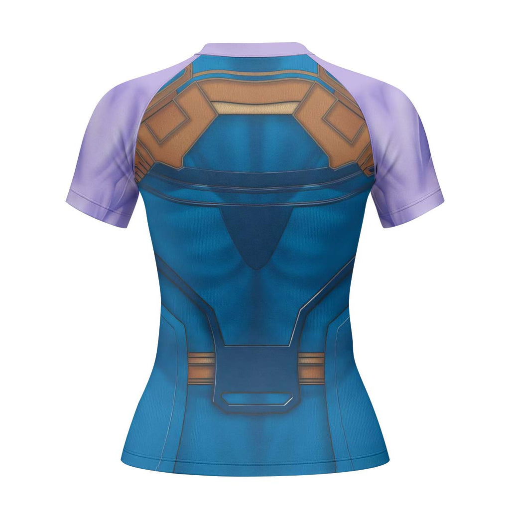 Thanos Cosplay Rash Guard