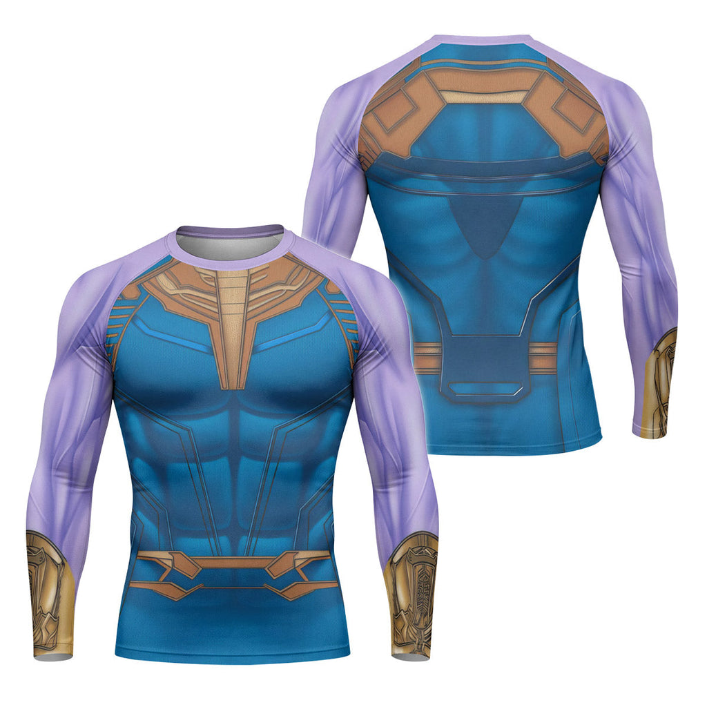 Thanos Cosplay Rash Guard