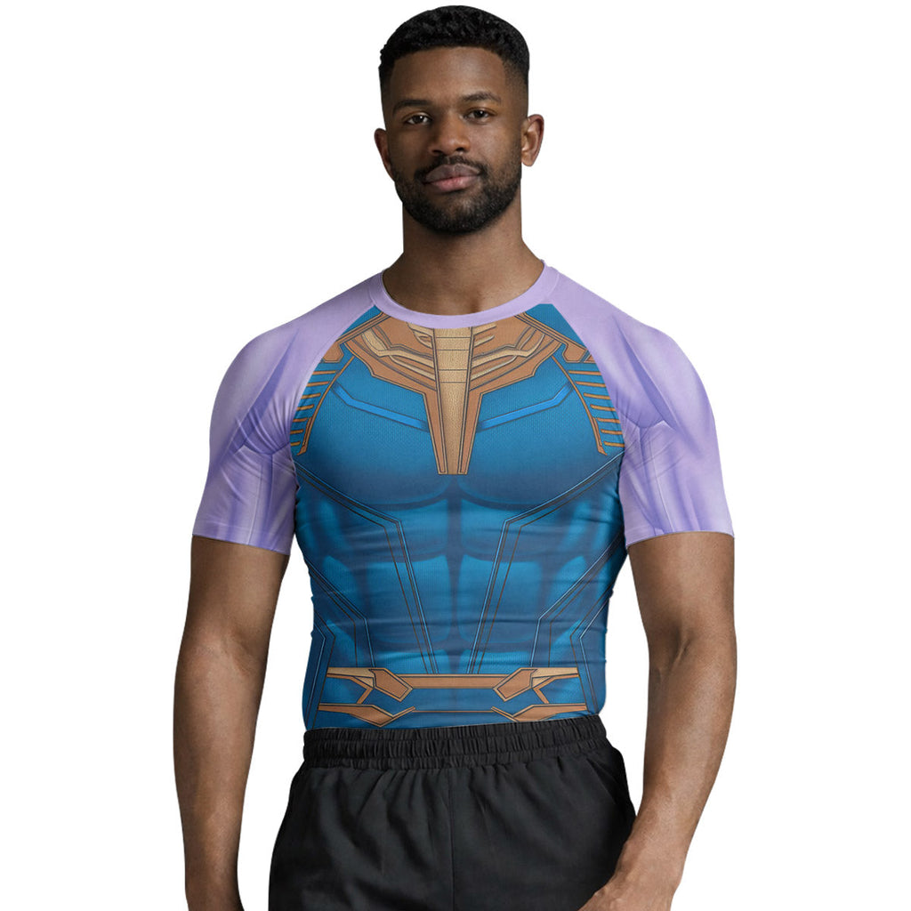Thanos Cosplay Rash Guard