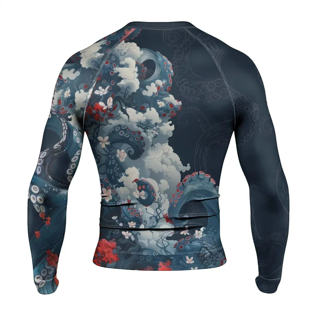 The Kraken's Garden Men's Long Sleeve Rash Guard
