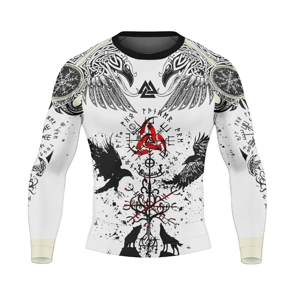 The Norse Guardian Men's Long Sleeve Rash Guard