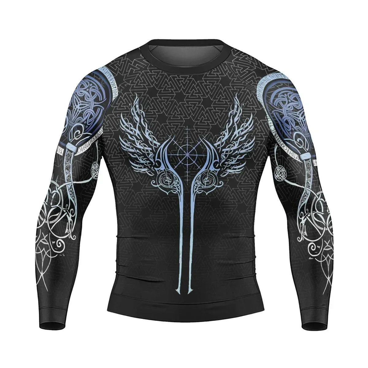 The Valkyries of Valhalla Men's Long Sleeve Rash Guard
