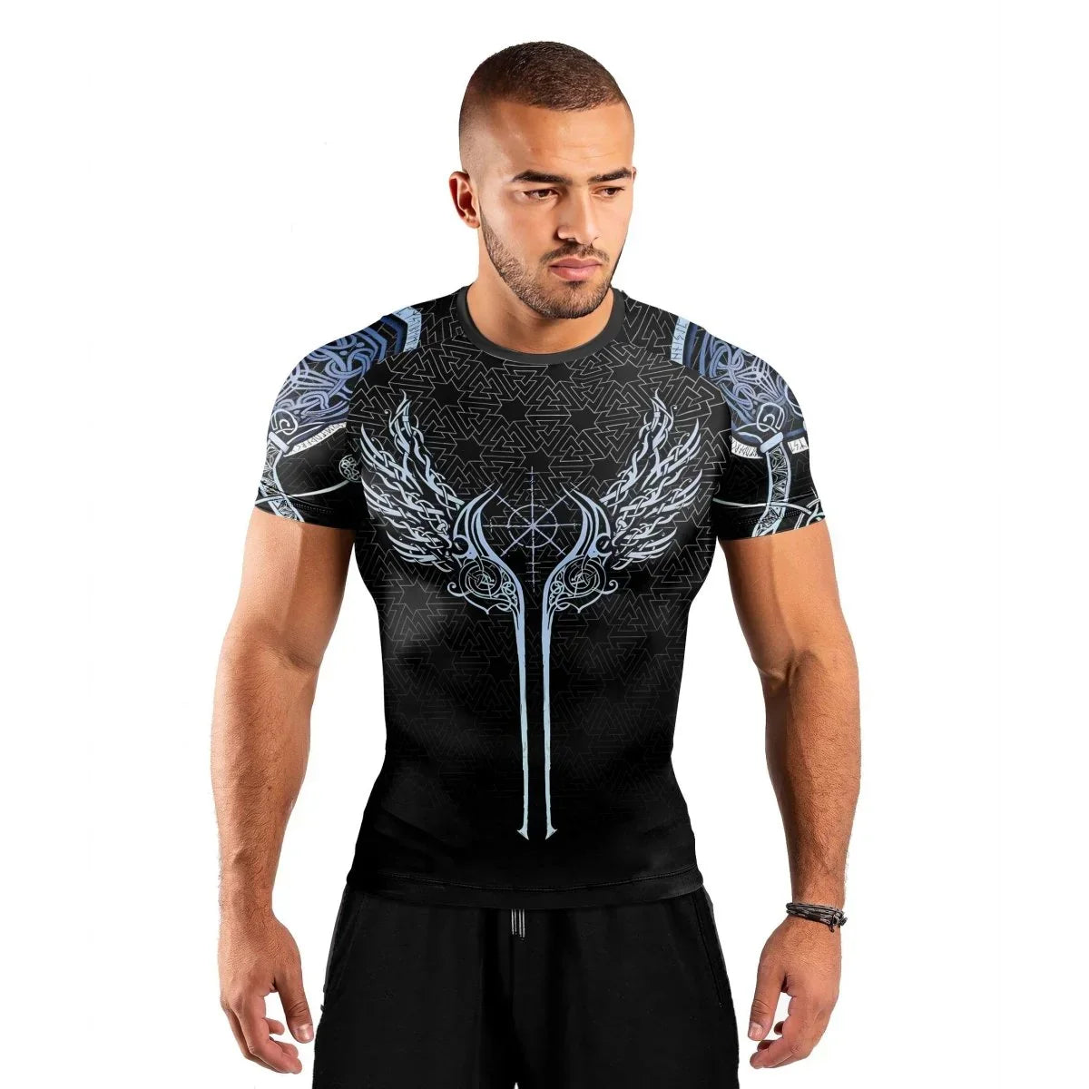 The Valkyries of Valhalla Men's Short Sleeve Rash Guard
