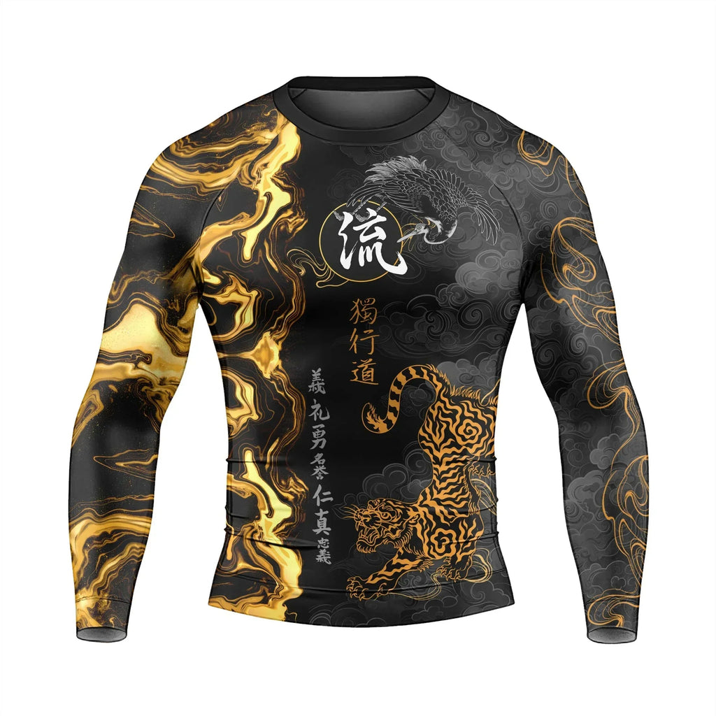Tiger Way Ryu Men's Long Sleeve Rash Guard
