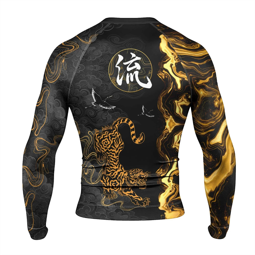 Tiger Way Ryu Men's Long Sleeve Rash Guard