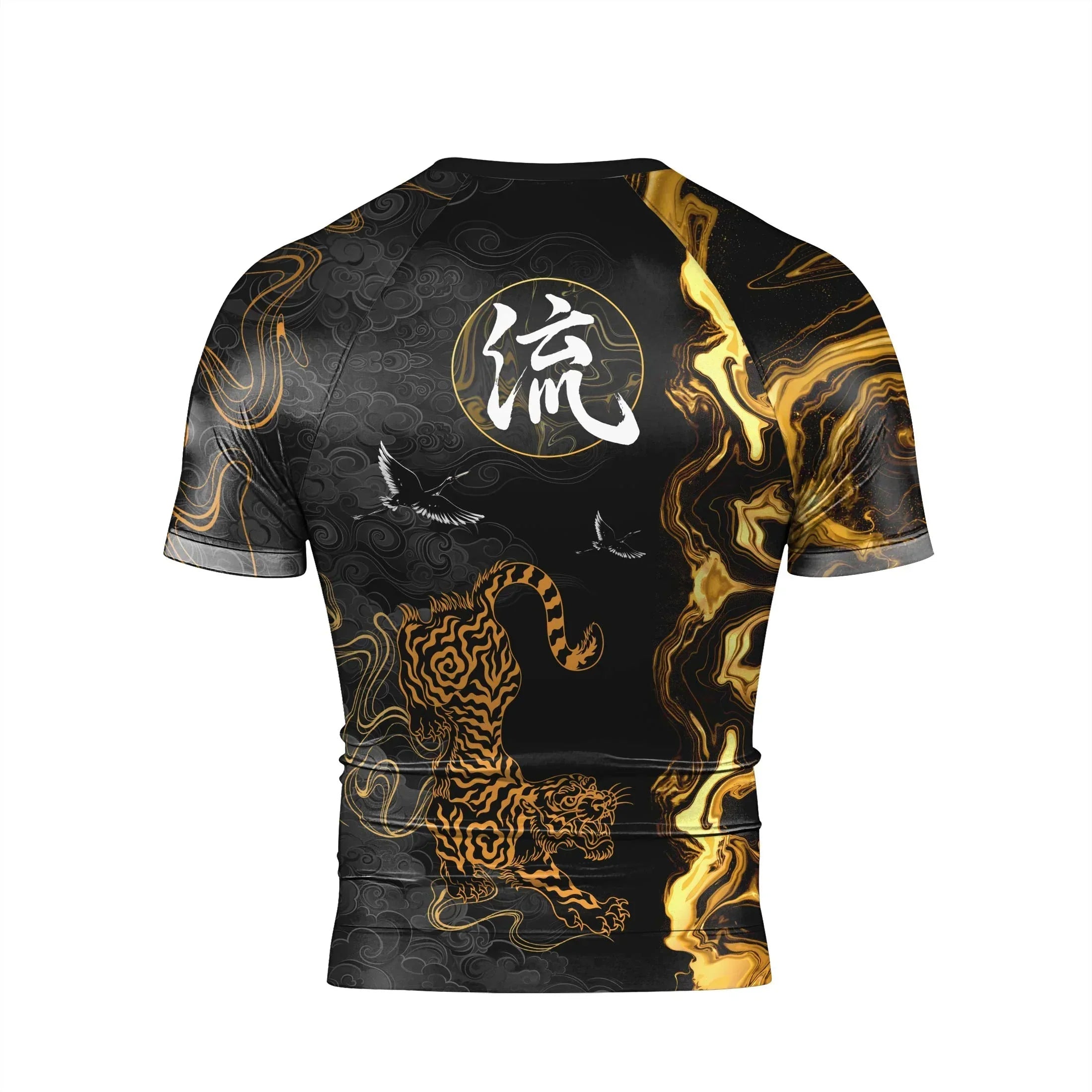 Tiger Way Ryu Men's Short Sleeve Rash Guard