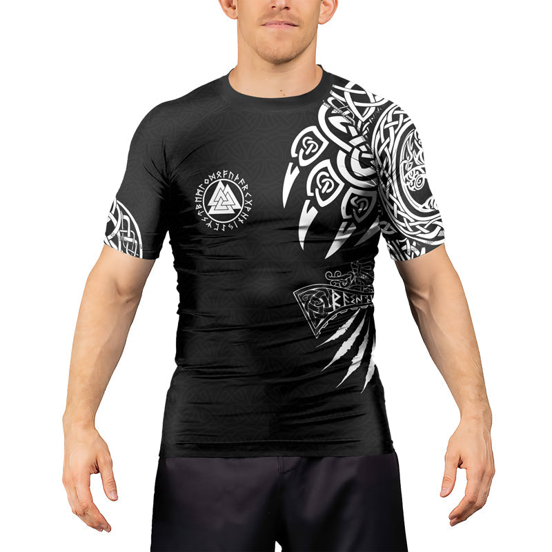 Rashninja Berserker’s Claw Men's Short Sleeve Rash Guard