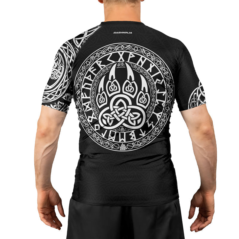 Rashninja Berserker’s Claw Men's Short Sleeve Rash Guard