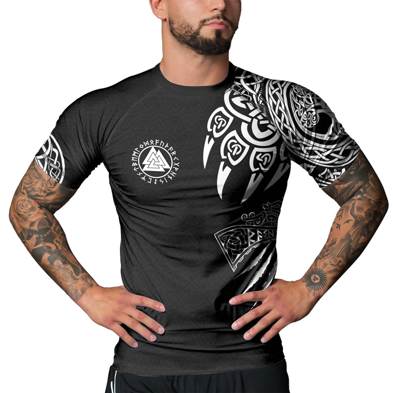 Rashninja Berserker’s Claw Men's Short Sleeve Rash Guard