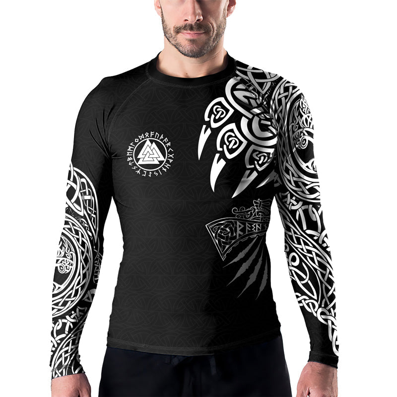 Rashninja Berserker’s Claw Men's Long Sleeve Rash Guard