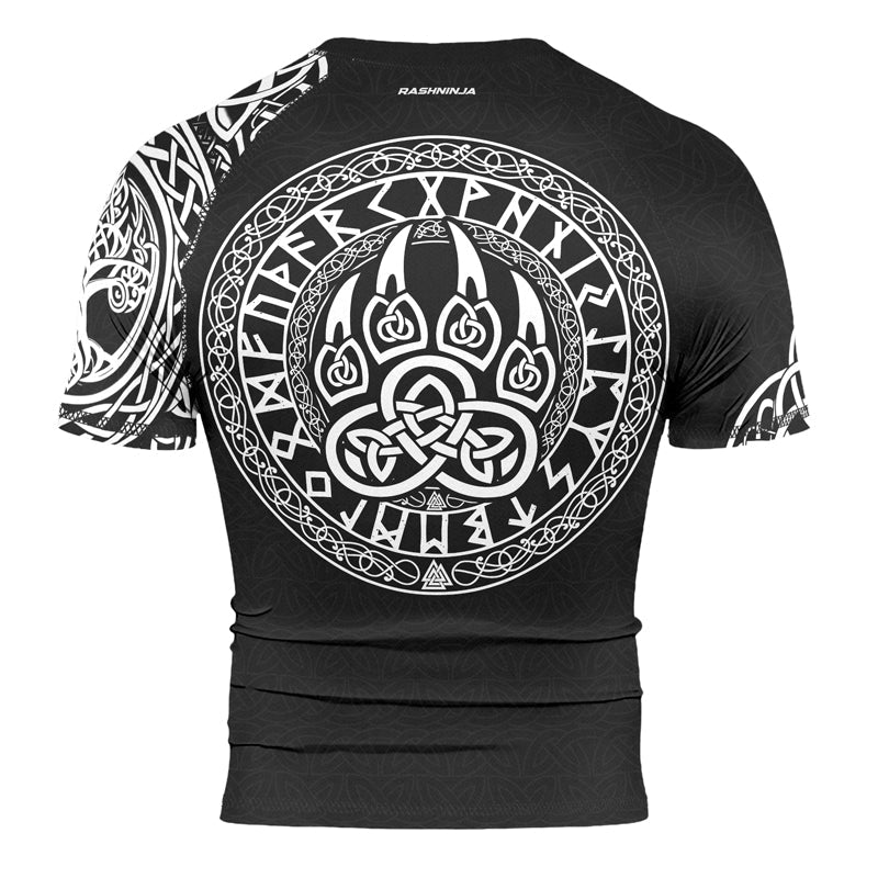 Rashninja Berserker’s Claw Men's Short Sleeve Rash Guard