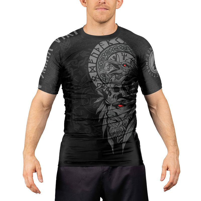 Rashninja Odin’s Ascension Ranked Men's Short Sleeve Rash Guard