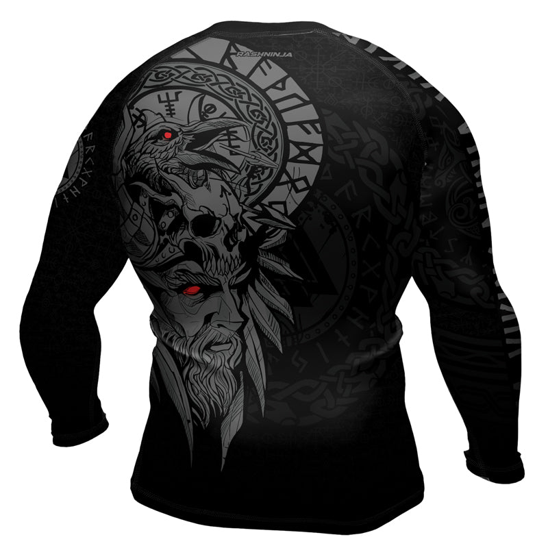 Rashninja Odin’s Ascension Ranked Men's Long Sleeve Rash Guard