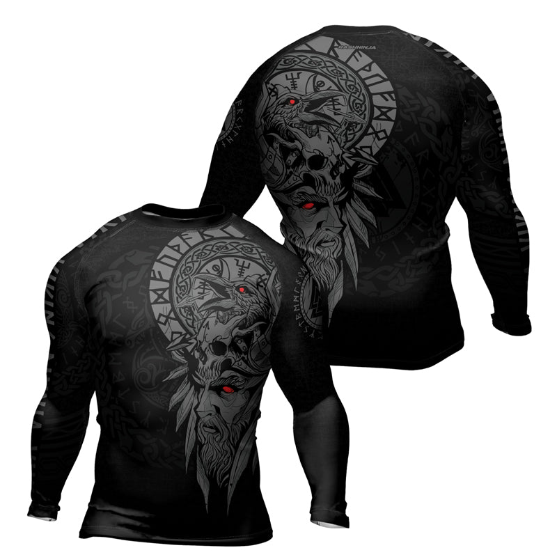 Rashninja Odin’s Ascension Ranked Men's Long Sleeve Rash Guard