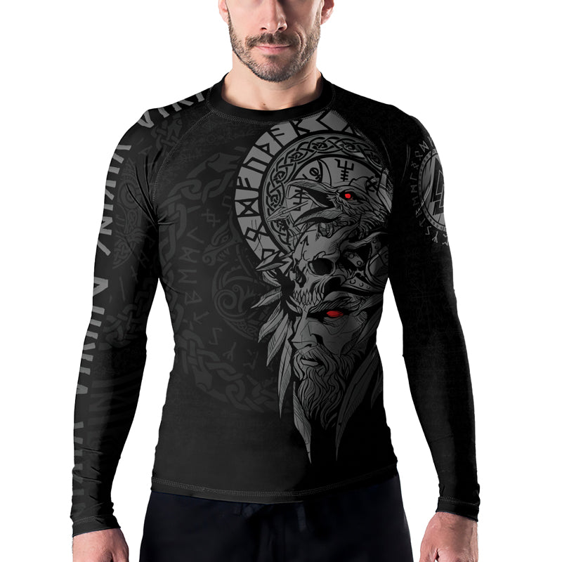 Rashninja Odin’s Ascension Ranked Men's Long Sleeve Rash Guard