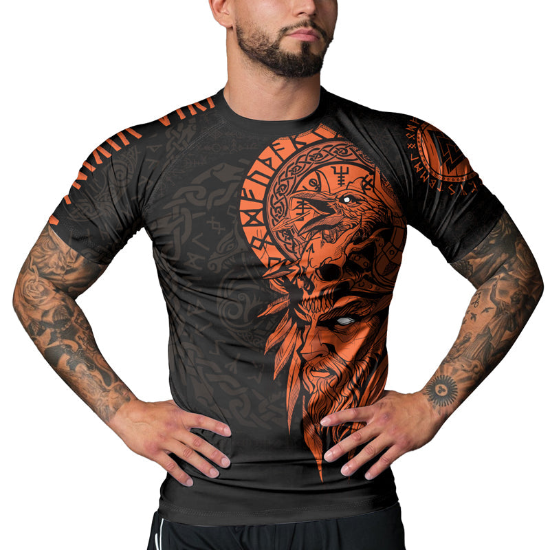 Rashninja Odin’s Ascension Ranked Men's Short Sleeve Rash Guard
