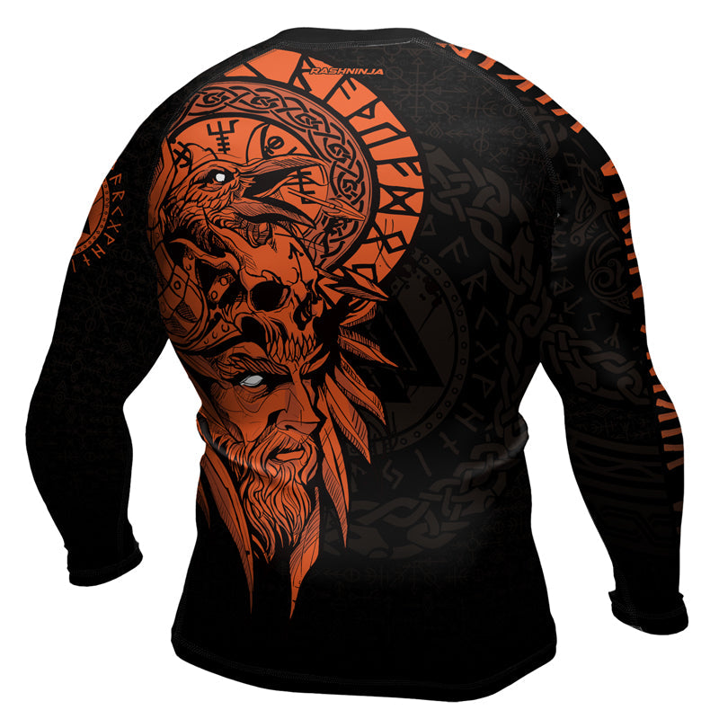 Rashninja Odin’s Ascension Ranked Men's Long Sleeve Rash Guard