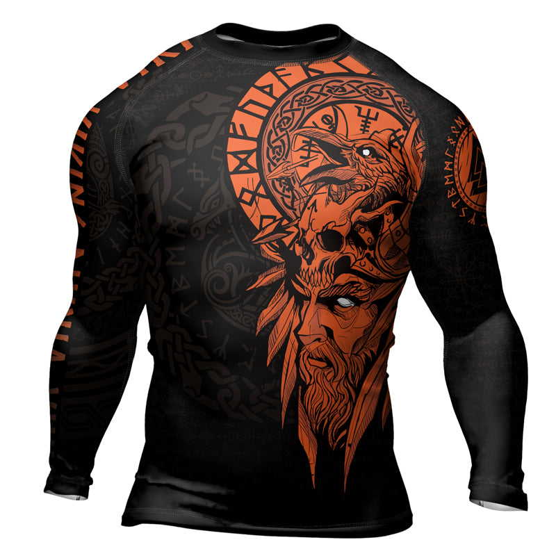 Rashninja Odin’s Ascension Ranked Men's Long Sleeve Rash Guard