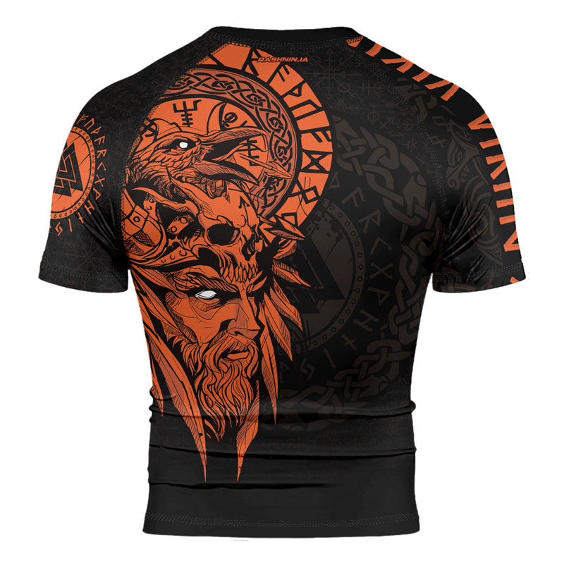 Rashninja Odin’s Ascension Ranked Men's Short Sleeve Rash Guard