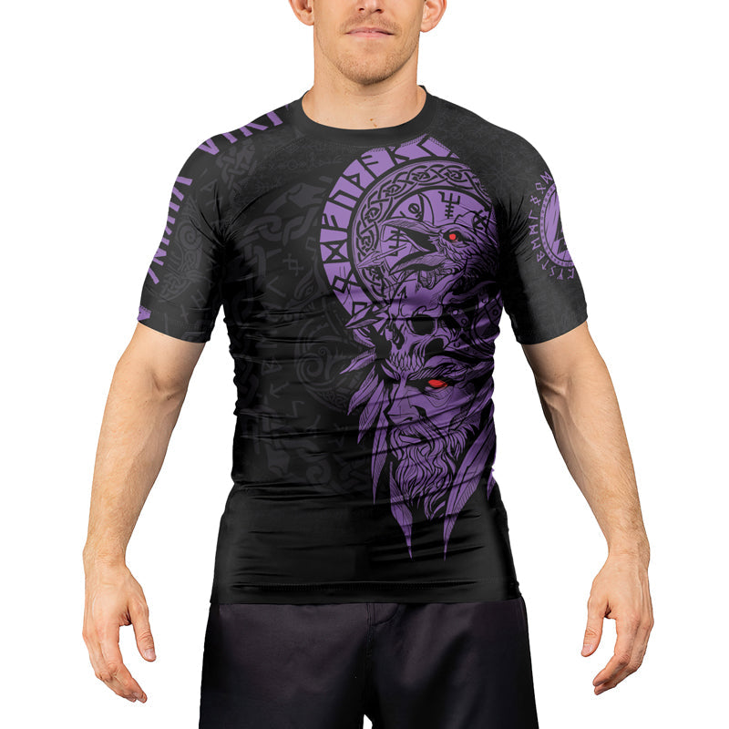 Rashninja Odin’s Ascension Ranked Men's Short Sleeve Rash Guard